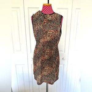 Multi-Color Printed Dress